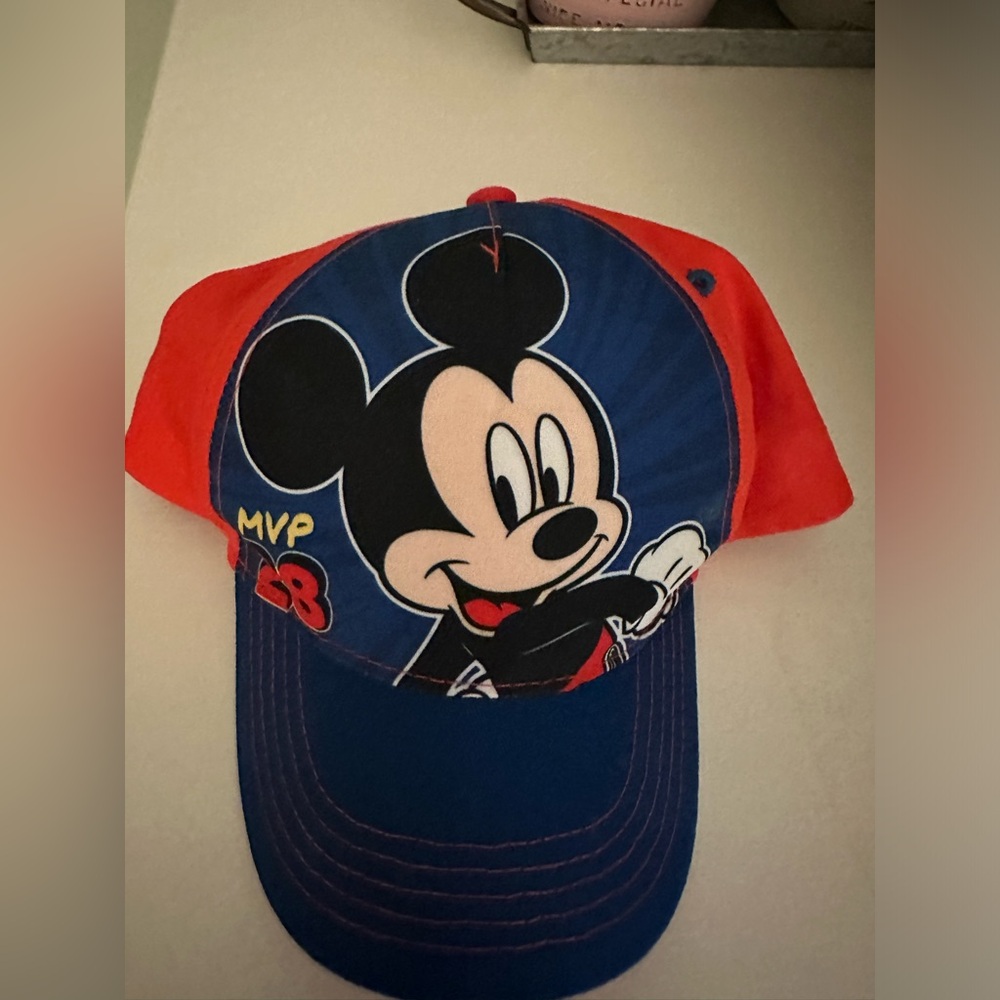 Toddler kids Mickey Mouse baseball hat